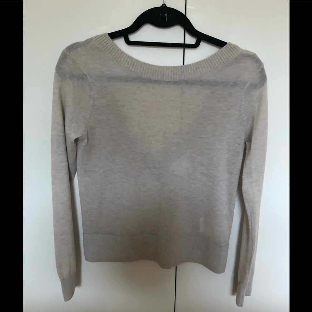 Club Monaco cashmere vneck sweater